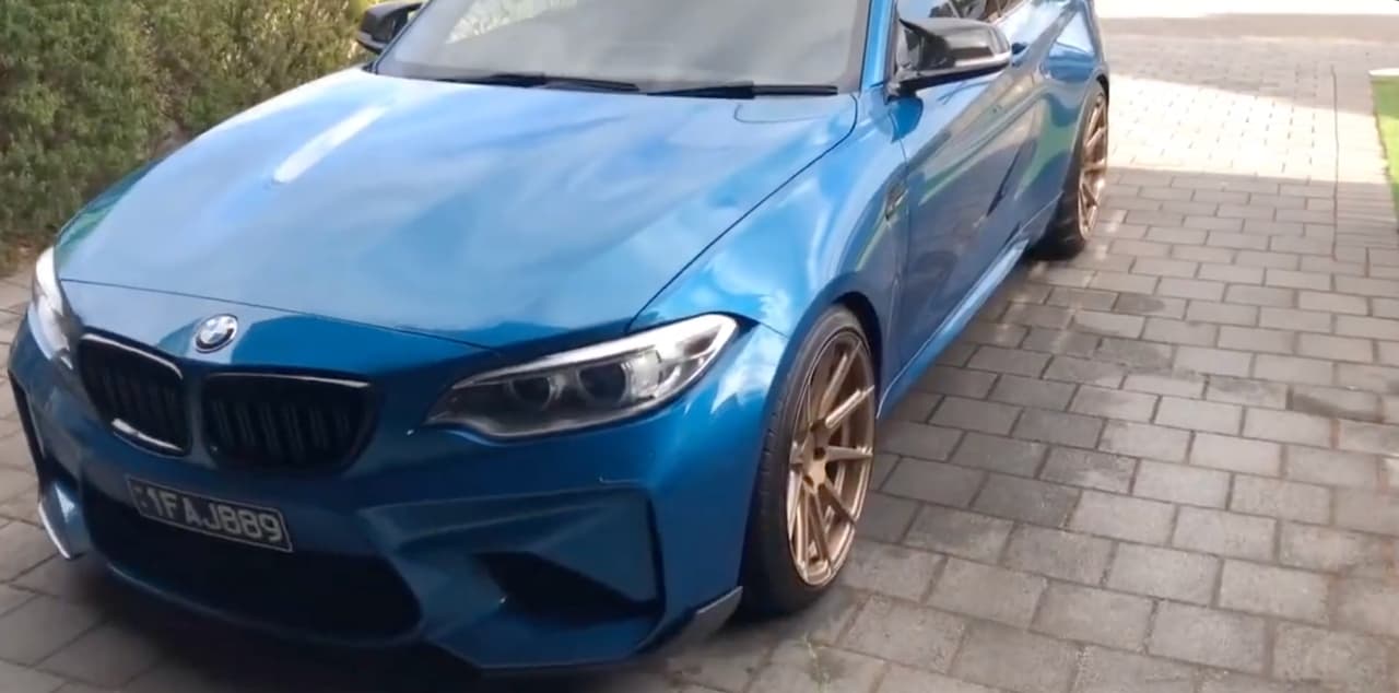 BMW 435i Convertible F3X Black Zito ZF01 | Wheel Front